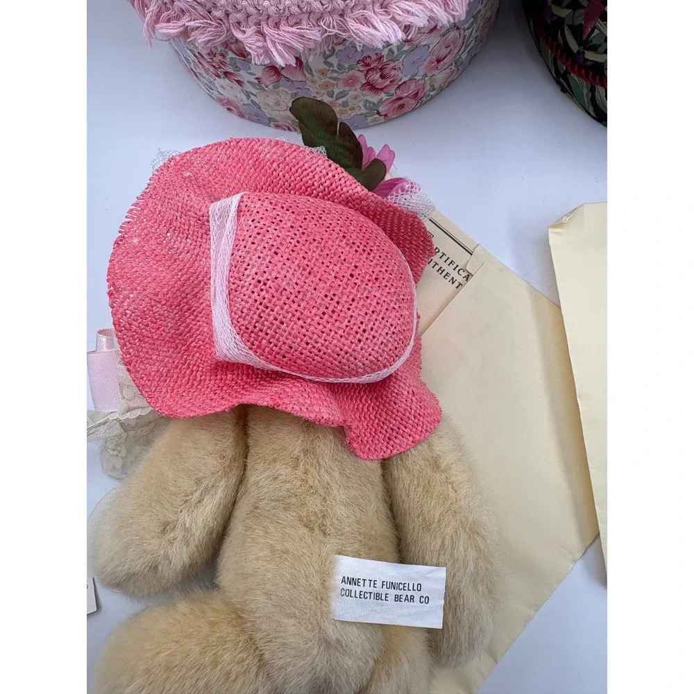 Annette Funicello Hat Box Bears Dolly372 & Rare Nikki1166 Complete Set COA Boxes